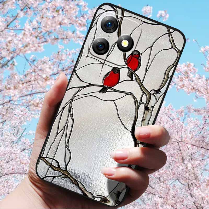 3D Relief Embossed Retro For Ulefone Note 18 Ultra Cases Soft Silicone Back Cover Cases For Ulefone Note 18 Ultra 3D Relief Case