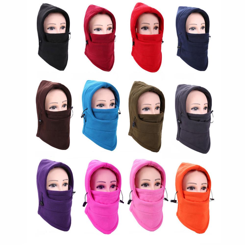 

6 В 1 Открытый Теплый Лыжные маски Велосипед Cyling Beanies Зимний ветер пробка Шляпы
