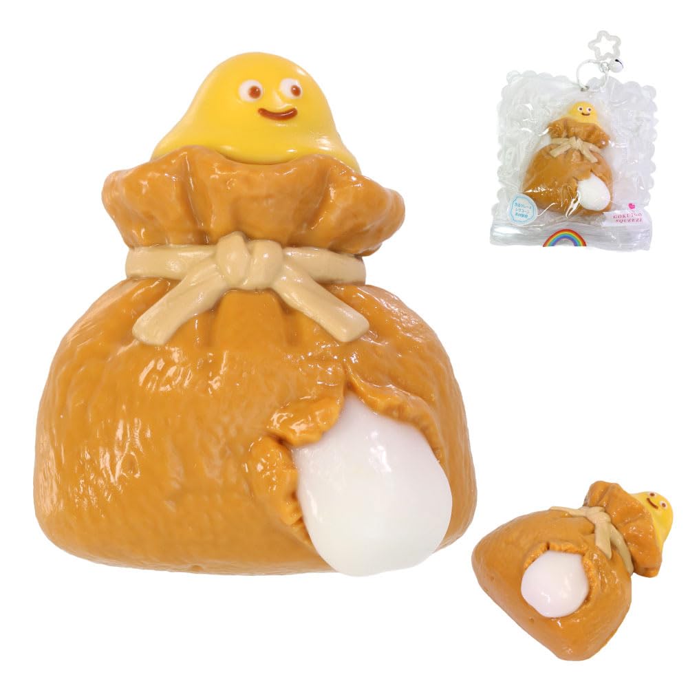 Extremely Soft Squeeze Oden Hot Mochi Fried Tofu Made with Silicone and Soothing Toys (Japanese Pot) - Pouch, Radish, Konjac, Egg, Chikuwa, -