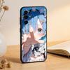 Rem R-Re Anime Z-Zero  Phone Case For Samsung S25,S24,S21,S22,S23,S30,Ultra,S20,Plus,Fe,Soft Silicone Black Cover