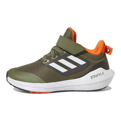 EQ21 Run 2.0 J Focus Olive Orange Kinder-Sneaker Grün Wolkenweiß Shadow-Olive GY4365
