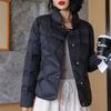 Damen Mode Kurze Koreanische Pufferjacken Ultraleichte Lässige Baggy Warme Daunenmäntel Damen Winddichte Parkas