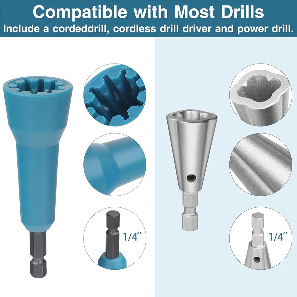 Wire Nut Twister Twist Wire Connector Socket Cable Stripper Drill Attachment Electricians Tools For Construction Network