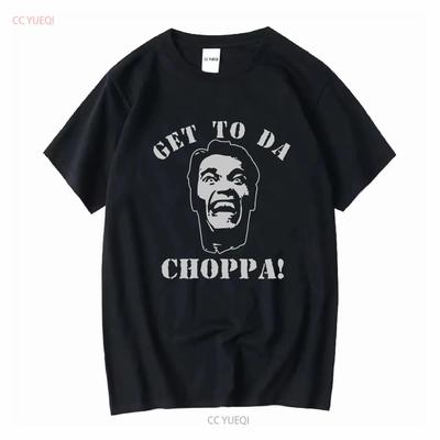 Predator Get To Da Choppa Arnold Sci Fi Movie 80s Retro T Shirt New Vintage Washed Fashion Slightly Homme Comfortable Soft