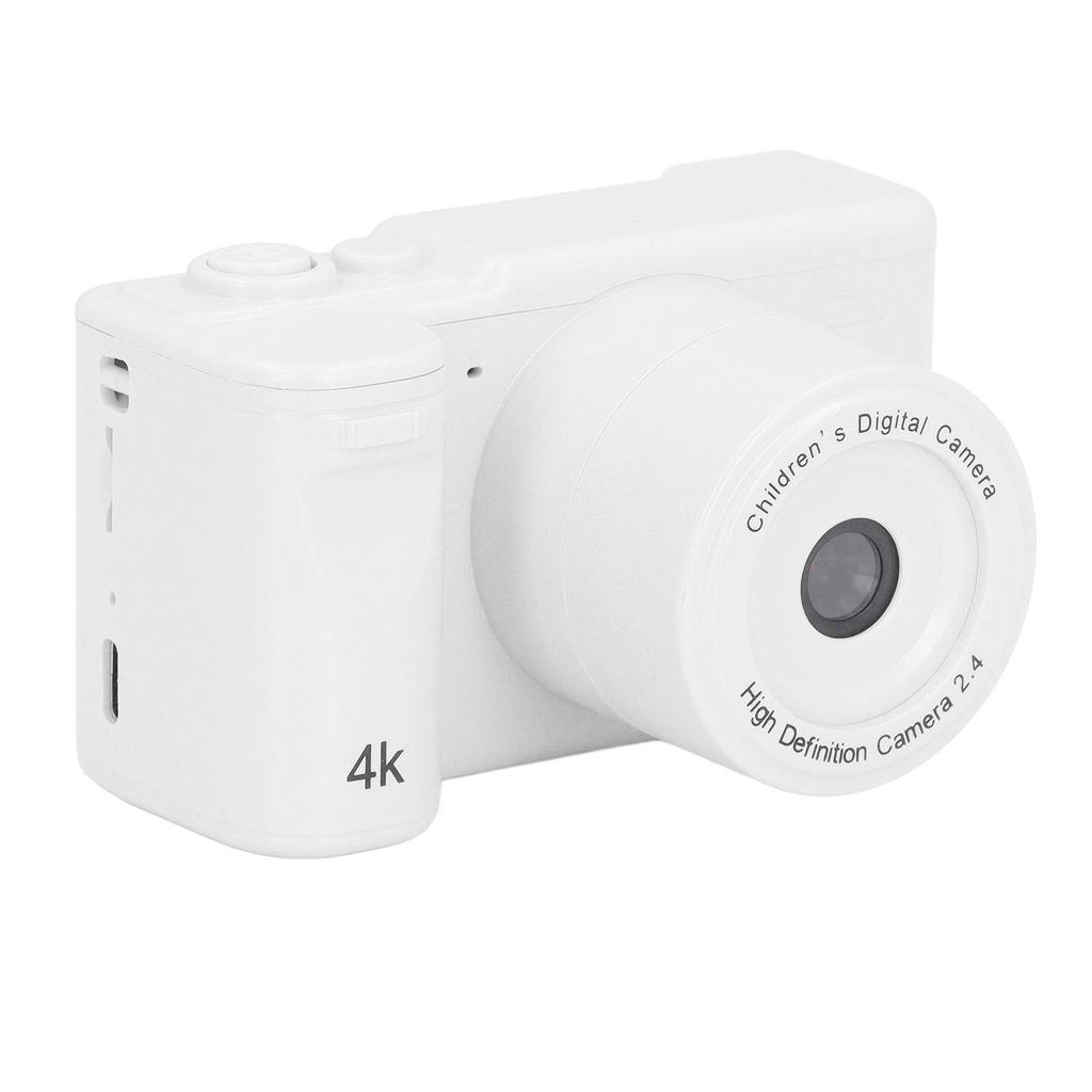 HD Digital Camera Vintage 4K 2.4in 1080P 8X Zoom Front Rear Dual Cameras for Photography Video