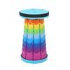 Portable Telescoping Stool Retractable Colored Lightweight Collapsible Chair for Camping Garden Fishing Hiking Travel