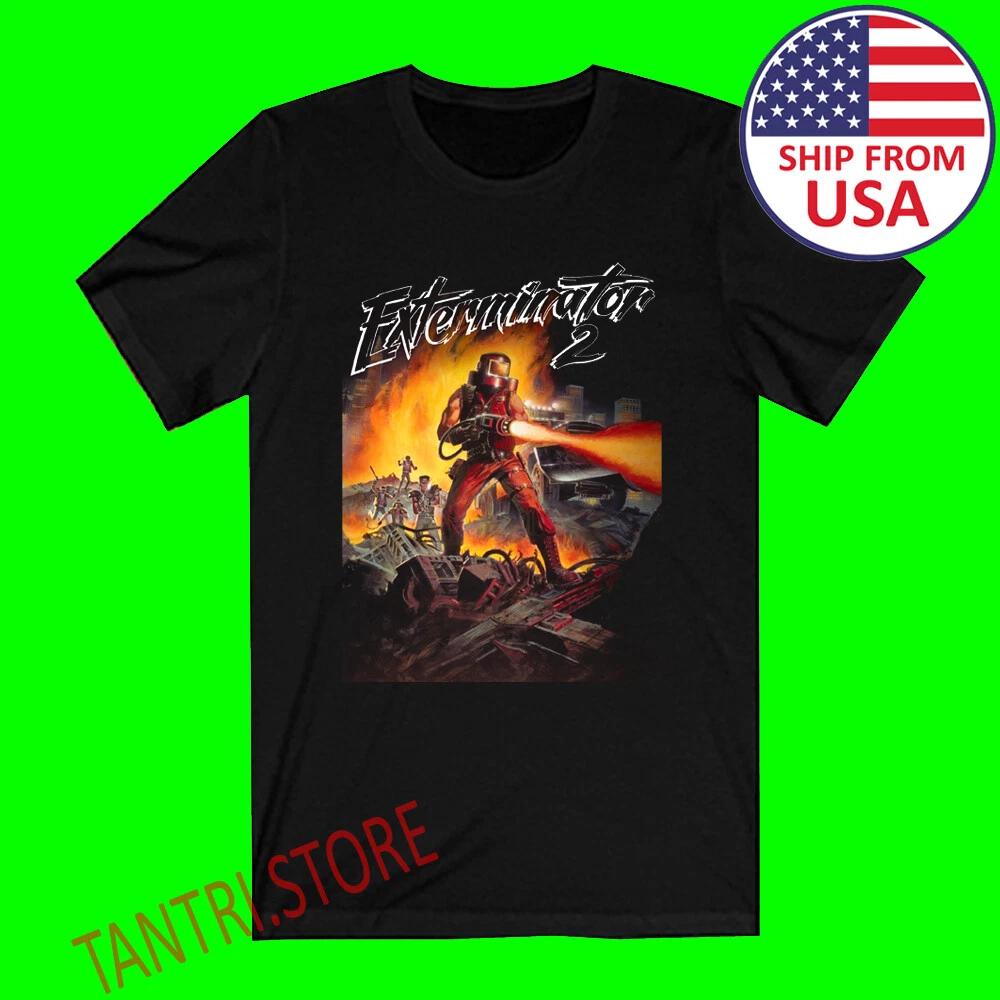 Exterminator 2 Movie Men s Black Size S to 3XL 4XL