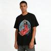 Dark Style Breaking Chains Monster Claw Print Street Casual T-Shirt Pure Cotton T-shirt