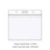 1pc Bus Card Sleeve Case Transparent Staff ID Work Card Cover with Lanyard Exhibition Name Badge Holder Neck Strap Pass Access