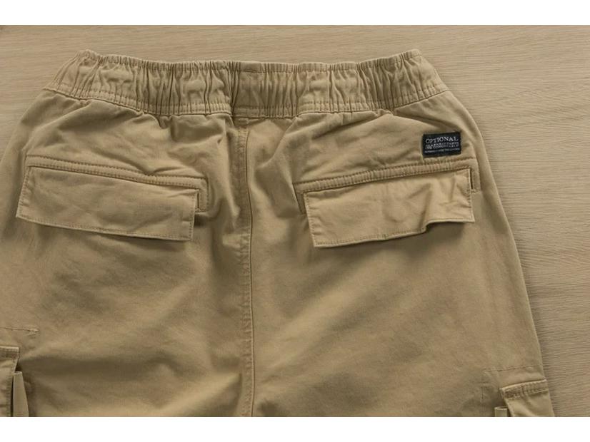Mens Pants Work Wearresistant Loosefit Big Pocket Overalls For Welding Auto Repair Springsummer