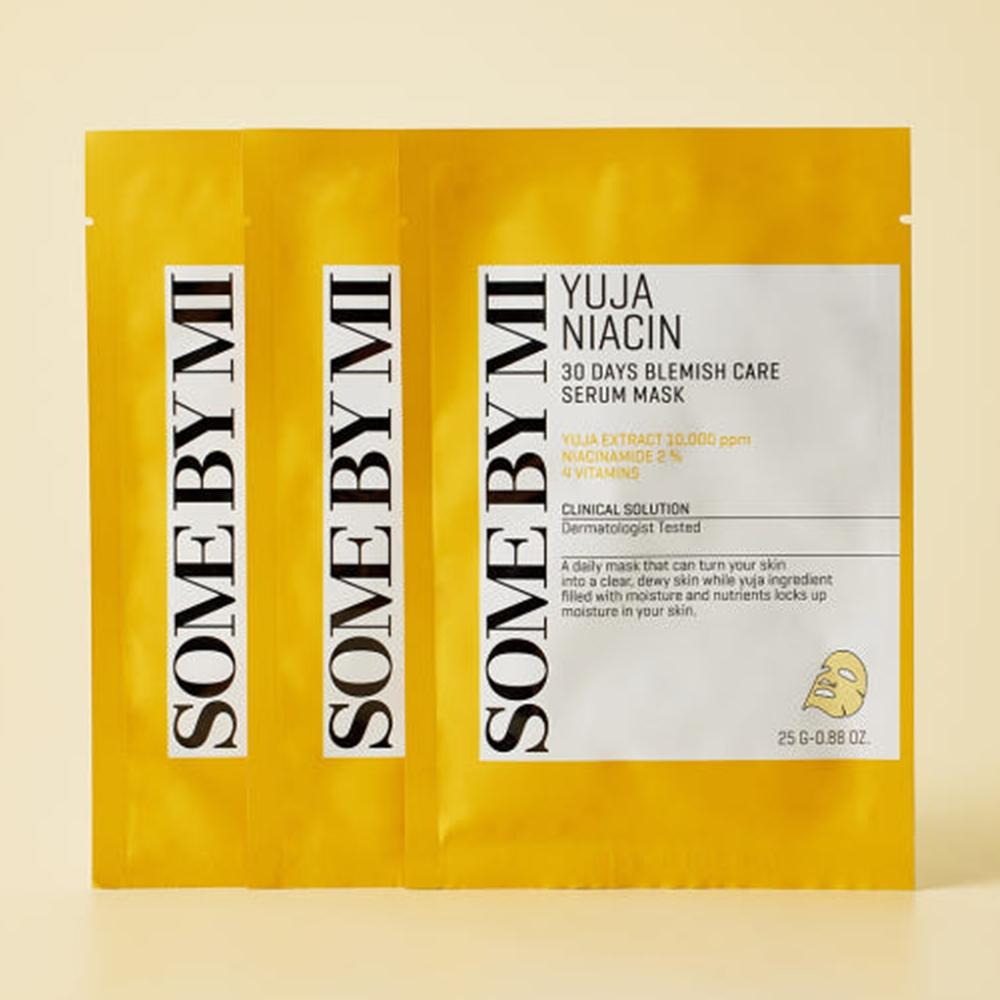 

Some By Mi Yuja Niacin 30 Days Blemish Serum Mask 10 Sheets 10 Sheets