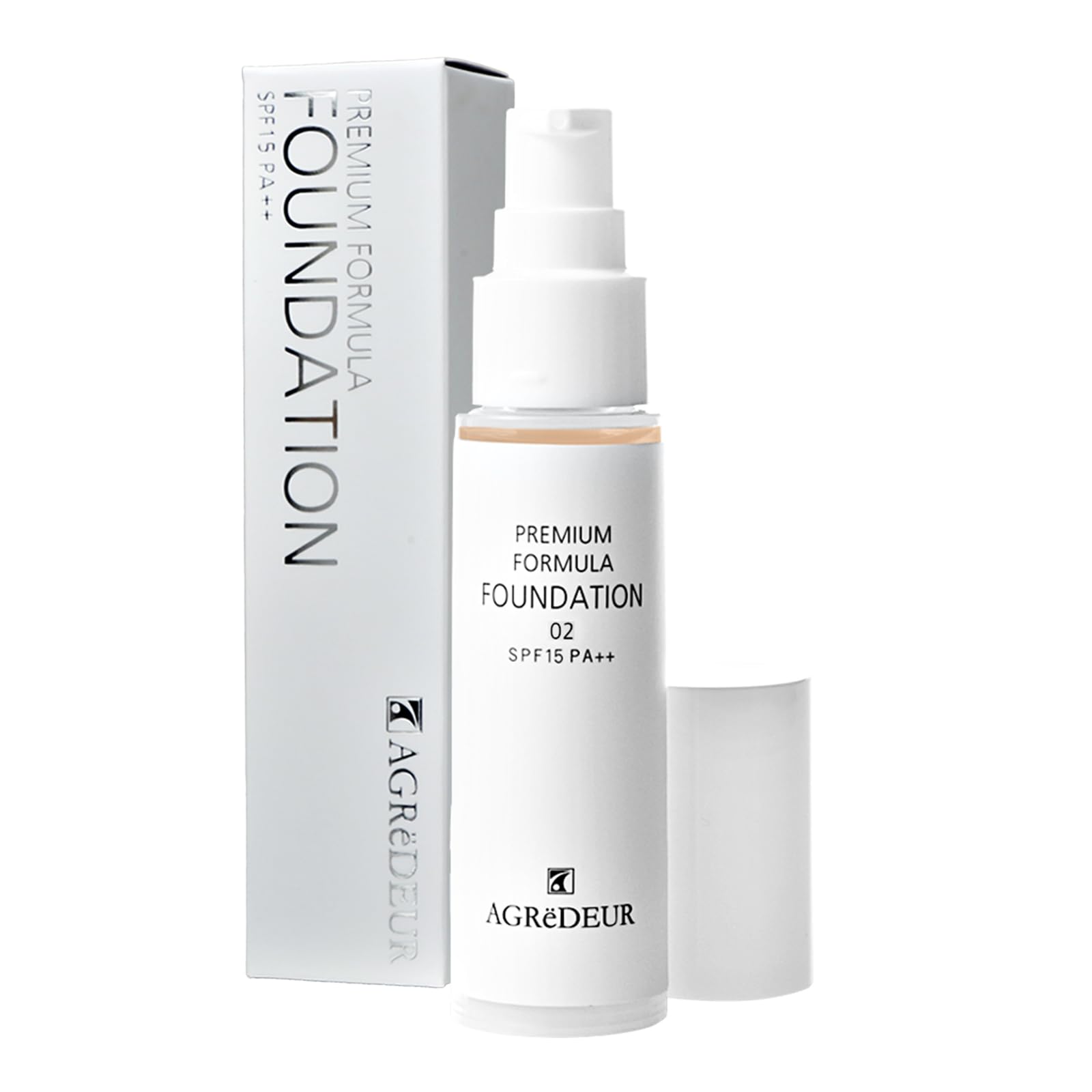 

Сыворотка для пор Подходит для чувствительной 32 г Большая Премиальная Формула Тональный крем Охра Натуральный Оттенок Кожи AGReDEUR 75% Покрытие Тонального крема, Стойкий, Кожа,