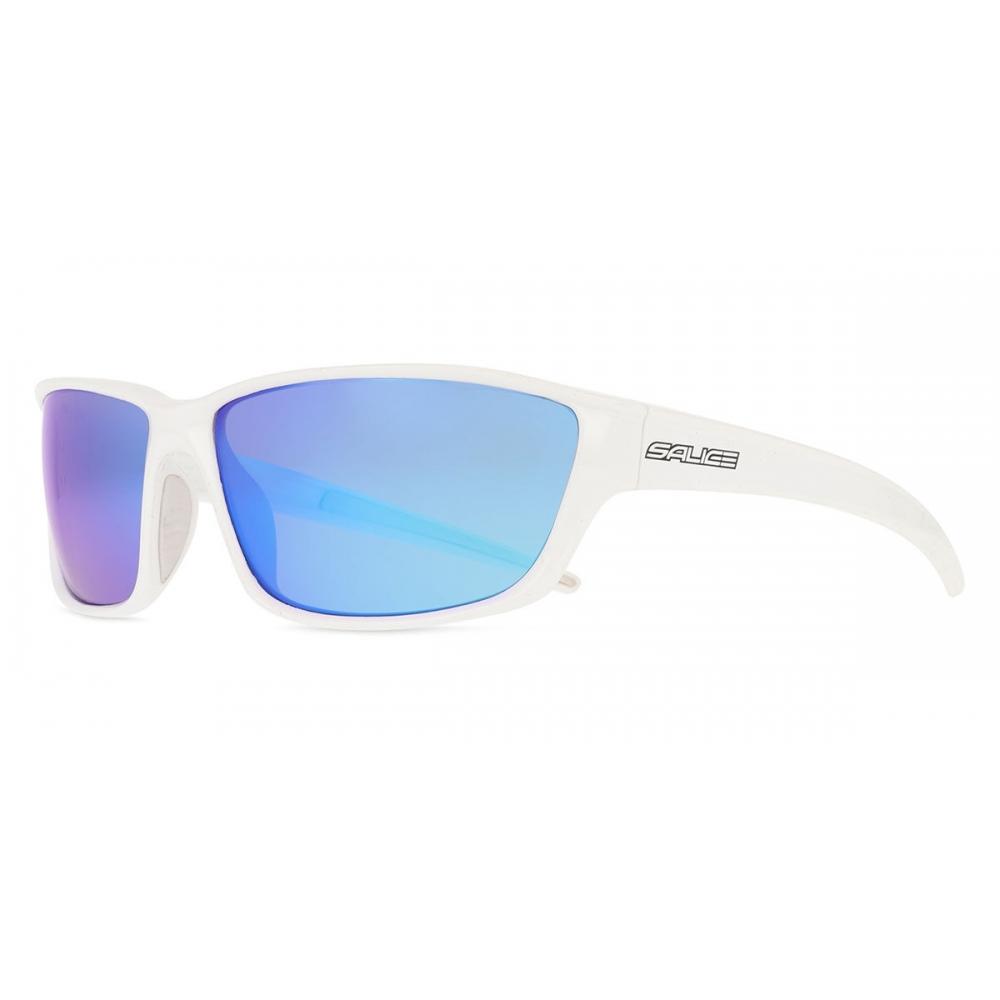 Salice 007 Rw Bianco Rw Blu Unisex Sunglasses