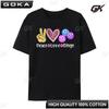 Womens Peace Love Bingo Bingo Lover Graphic Printed T Shirts Men Oversized New In Tops Tees Cool Fashion T Shirt