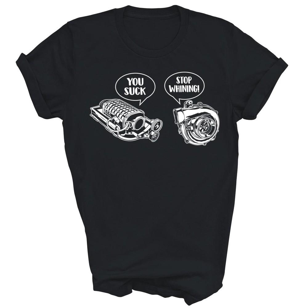 Turbocharger Supercharger Car Auto Mechanic Unisex Shirt Gift TRENDING Unisex T-Shirt XL