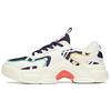 ANTA Chunky Sneakers Women's Low Top White/Black/Yellow 122038884-4
