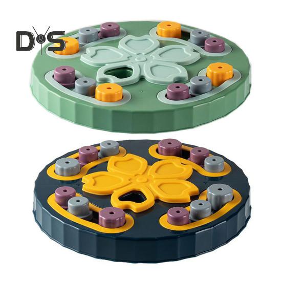 Pet Slow Food Bowl Stable Base Rounded Corners Food-Grade Pet Slow Feeder Prevents Overeating Slow Feed Dog Bowl