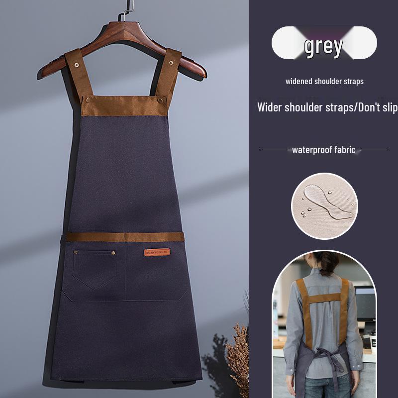 Personalized Waterproof Oil-Proof Apron – Stain-Resistant Kitchen Gift