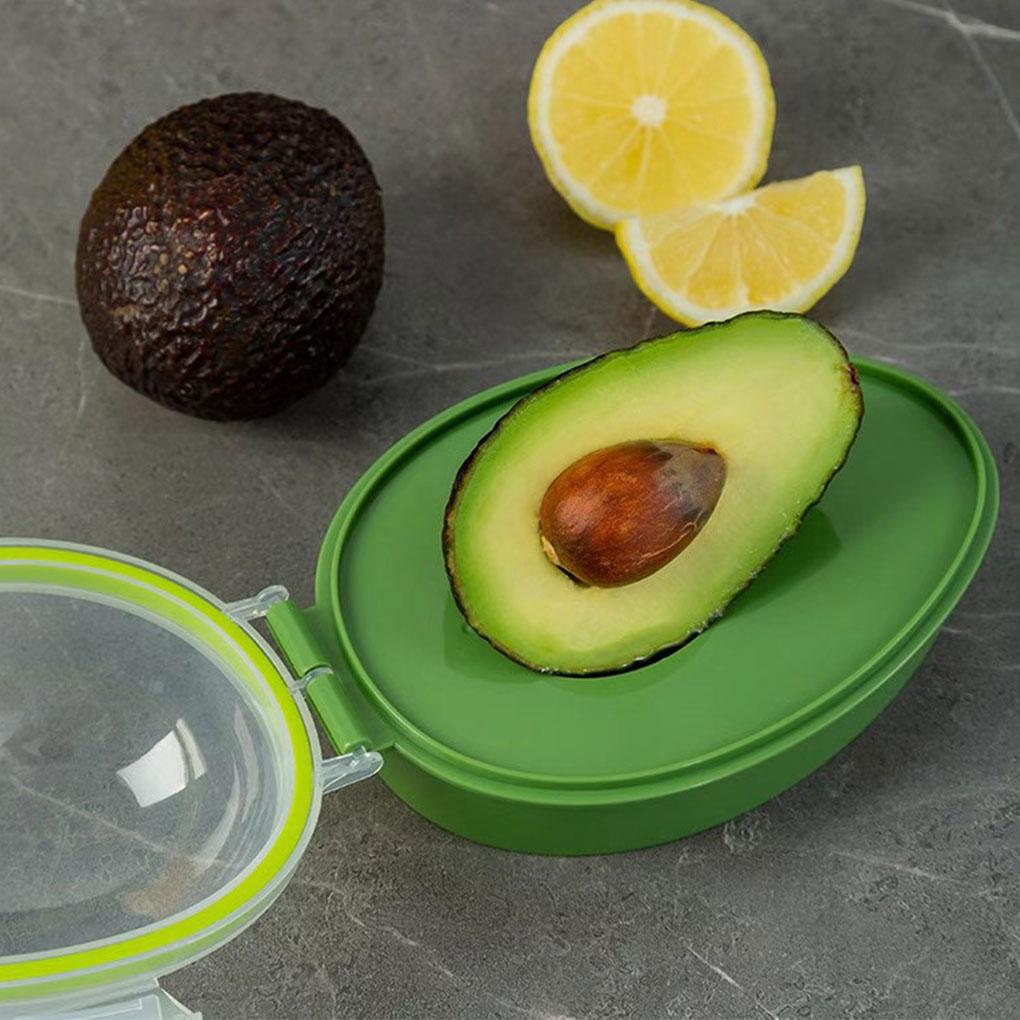 Küchen Lebensmittel Aufbewahrungsbox Praktisch Avocados Aufbewahren Und Frischhalten Avocado Platzsparender Behälter