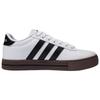 Adidas Daily 4.0 Synthetic Leather Low top Skateboard Shoes Unisex White Black KI2345