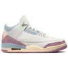 Air Jordan 3 Retro Spring is In The Air Men Sneakers White Sail Jade-Aura-Aura-Iced-Carmine-Muslin-Iris-Whisper IF4396-100