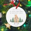 Personalised First Christmas in Our First Home Ornament Custom Address & Year  New Home Keepsake Gift First Home 2025
