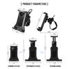 Universal Bike Treadmill Tablet Holder Stand - Adjustable Handlebar Mount for iPhone 11-15, Samsung Galaxy Tab 4-11 Inch Devices