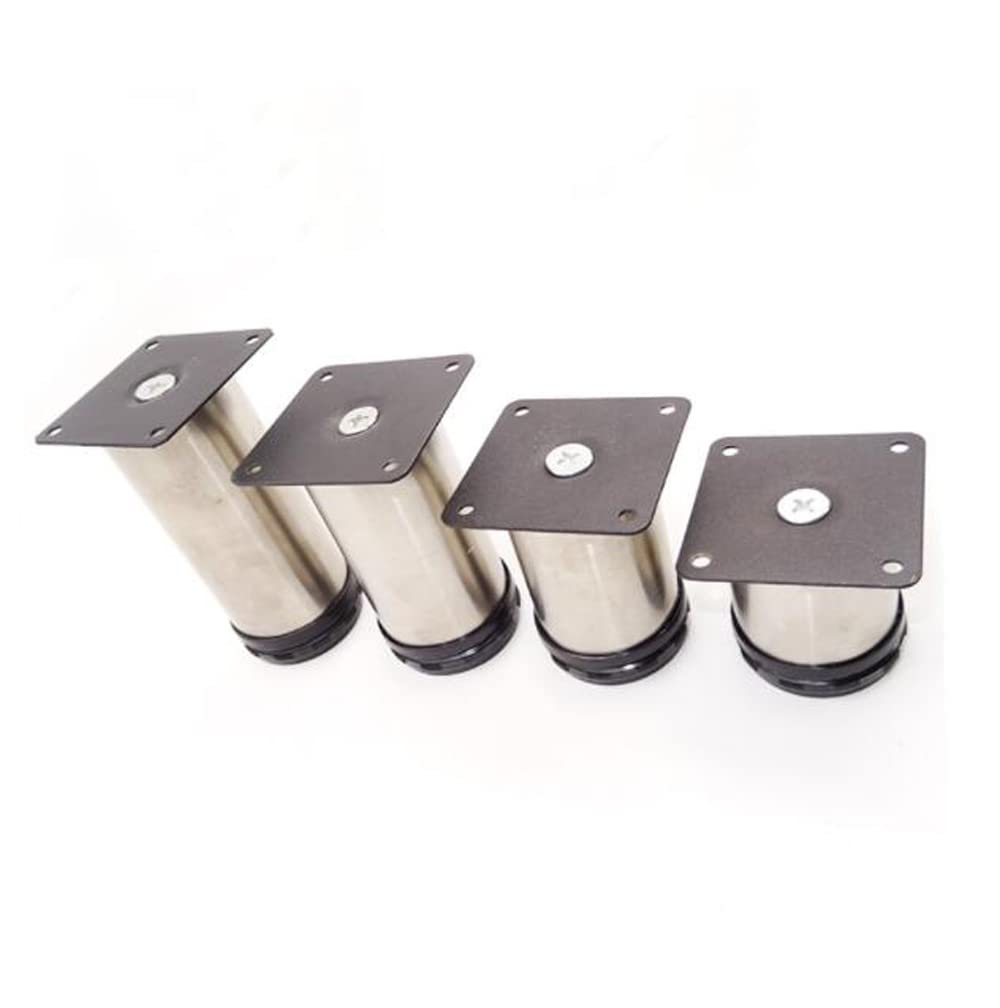 SZB Extension Legs for Tables, Beds, Desks, and Kotatsu Tables (50mm Diameter x 60mm Height, Set of 4)