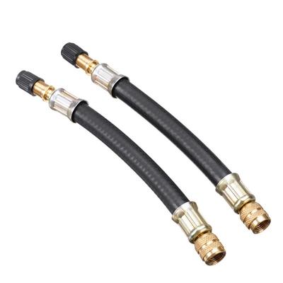 Rallonge de Valve de Pneu Flexible Extension de Tige de Valve Universelle Portable Adaptateur d'Extension de Tige de Valve d'Air Accessoires de Pneu Auto Moto