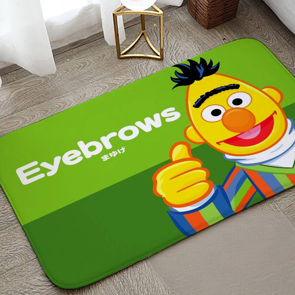 Cookies-ELMO-Sesame Street Carpet Bathroom Anti-slip Mat Home Decoration Mat Entrance Door Mat Scratch-resistant Door Mat