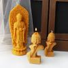Unique Silicone Candle Moulds Soap Molds Buddhas Shape Hand-Making Mold Candle Accessaries Suitable for Making Candle