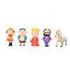 PVC 'Journey To the West' 5-Piece Set: Wukong, Zhu Bajie, White Dragon Horse Fish Tank Ornaments & Micro Landscape Crafts