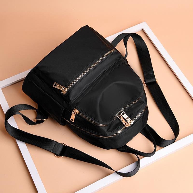 New lightweight Oxford cloth backpack women's Korean version nylon canvas student leisure women's bag travel small backpack