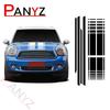 Auto Motorhaube Kofferraum Seitenleiste Hinten Rennstreifen Body Kit Aufkleber Autoaufkleber Für Mini Cooper Countryman R60 2013-2016 Zubehör