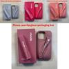 For Iphone15 Rhode Lip Gloss Silicone Soft Case With Shockproof For Cute Girls