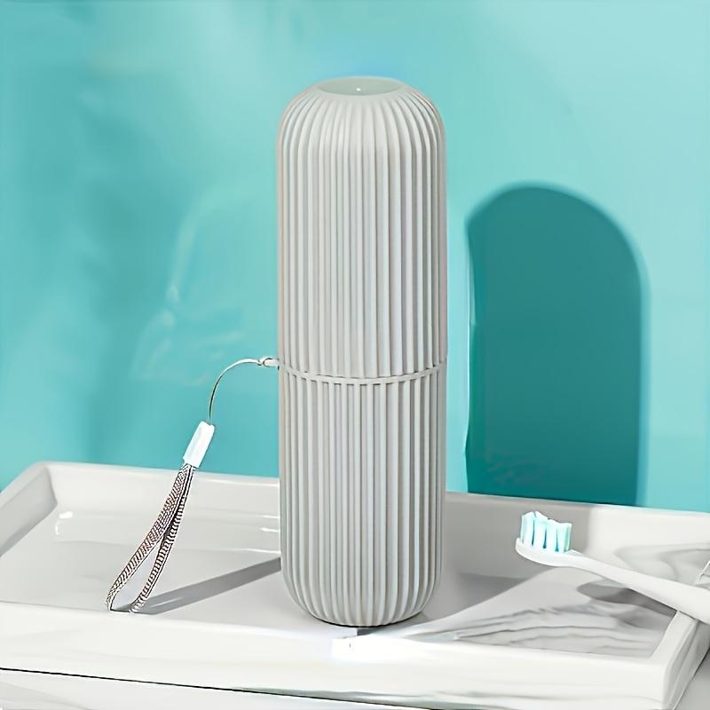 

High-Quality Travel Toothbrush Set with Portable Case, Cup & Toothpaste Holder, Alcohol-Free, Compact & Durable, Ideal for On-the-Go Oral Care