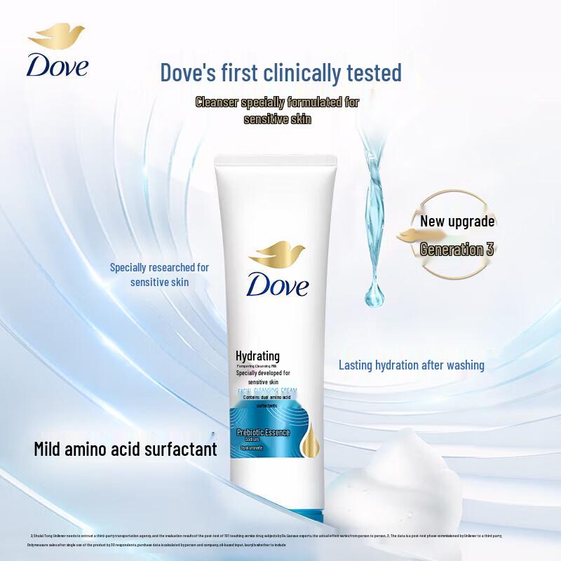 Dove Hydrating Care Facial Cleanser