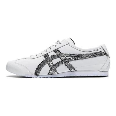 Mexico 66 Running Shoes White/Black/Slivery Sneakers 1183A945-100