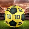 1pc Yellow sports jersey number design  Football Soccer Ball Size 5 Indoor Soccer Ball Fashion Colorful  Backyard Game -Great For Sports Fans Gift