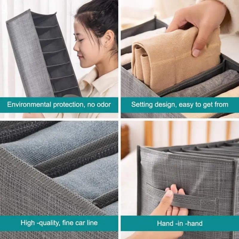 Underwear Organization Organizer for Closet Clothes Organizer Pants Sweater Storage Cabinets Drawers Organizer Jeans Box