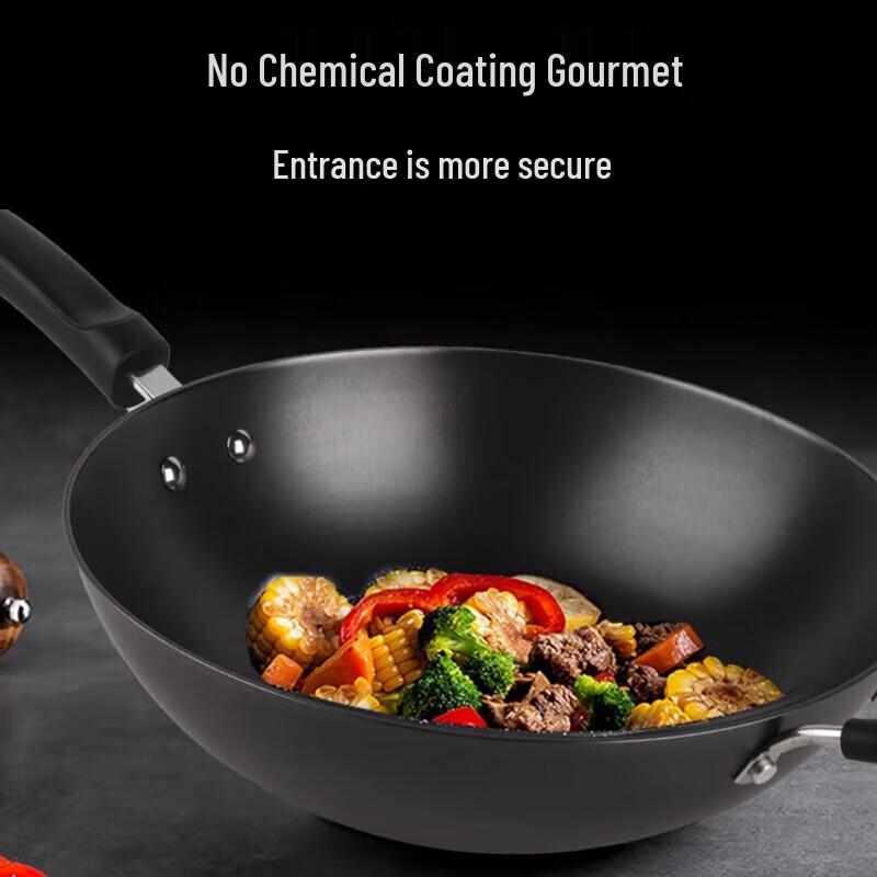 Supor True Rust-Resistant Cast Iron Wok