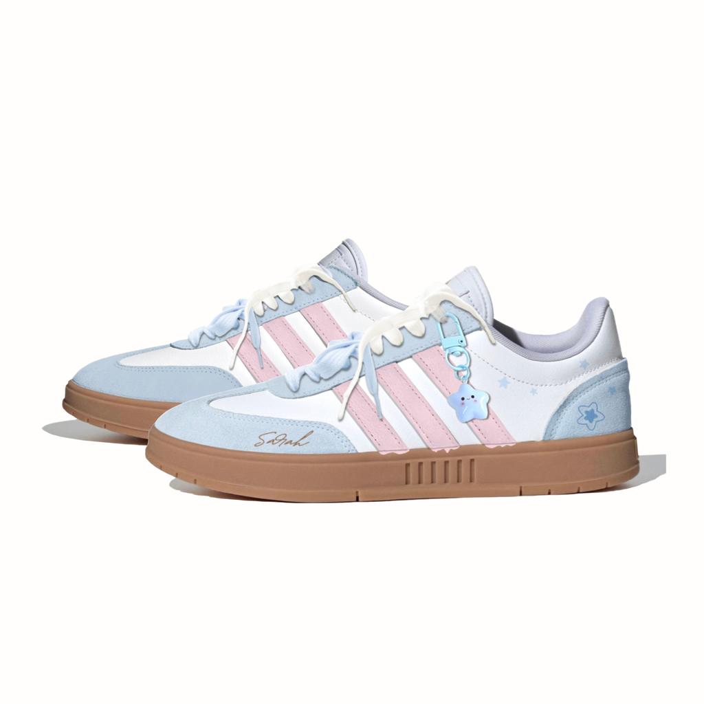 adidas Gradas Seiko Milchpuder Leder Höhensteigernd Abriebfest Atmungsaktiv Niedrig geschnitten Skateboard Schuhe Unisex IE9044(Team861-)