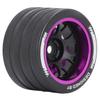 RC Hand Wheel Aluminum Alloy Lightweight Impact Resistance Remote Control Handwheel for FLYSKY Purple