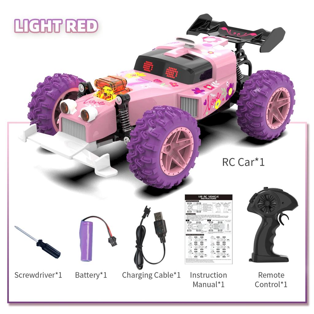 Non-Toxic Jjrc Q217 Rc Drift Cars Drifting 2.4G Remote Control Vehicles With Lights Off-Road Radio Controlled Car Electric Toy Children Kids