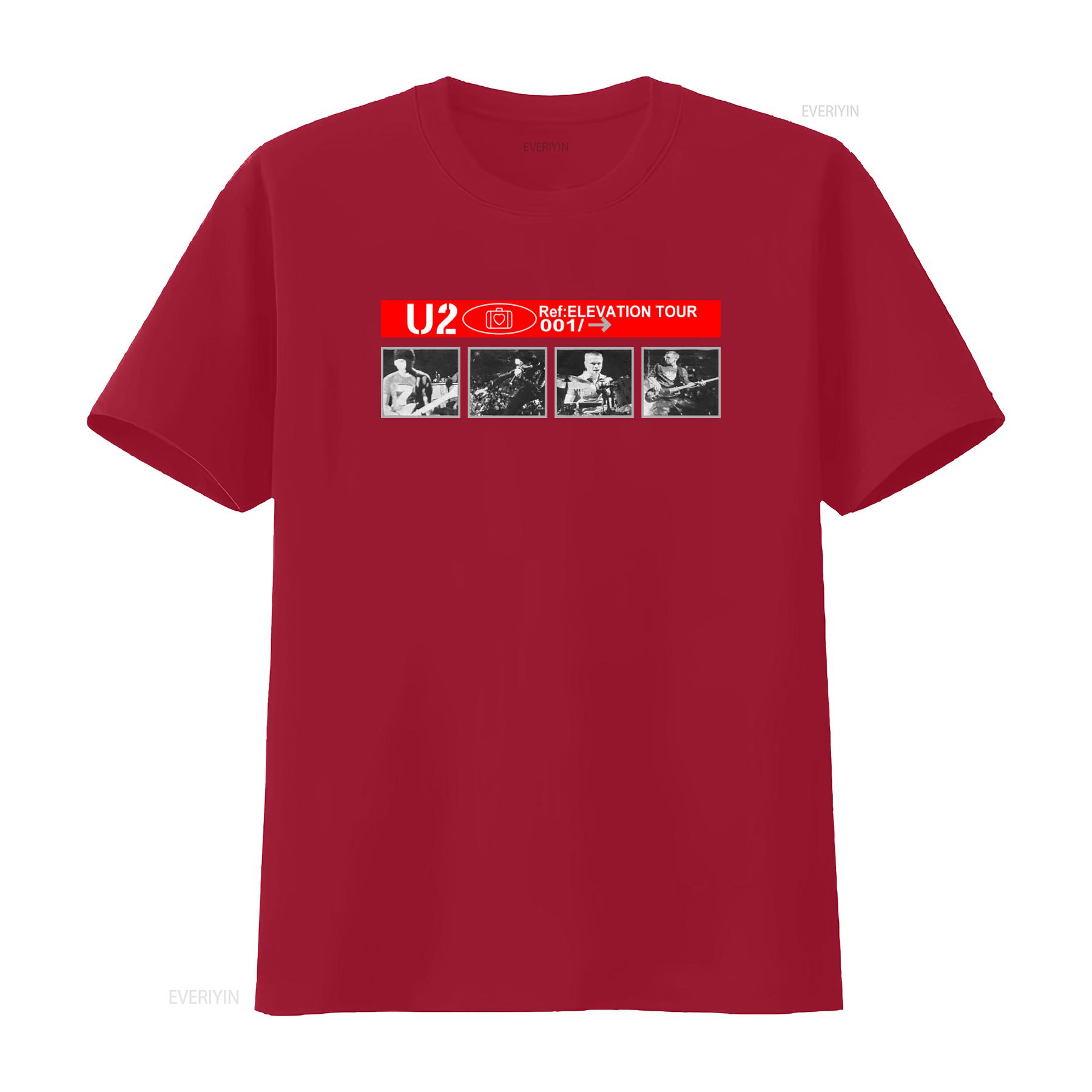 Vintage U2 Band 2001 Elevation Tour Music Black Y2K T Shirt Size M Adult Mens vintage Washed graphic Slightly fashion Stylish S