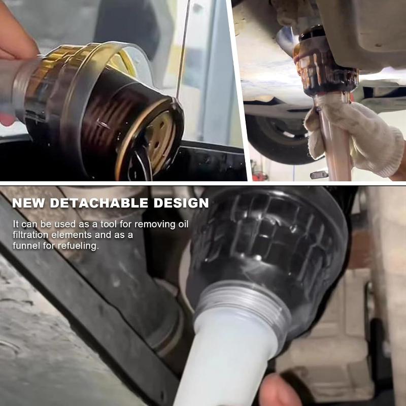 Automotive Oil Change Funnel Equipment Oil Funnel Fill Funnel Tool Gasoline Engine Funnel For Automotive Car Refueling Funnel