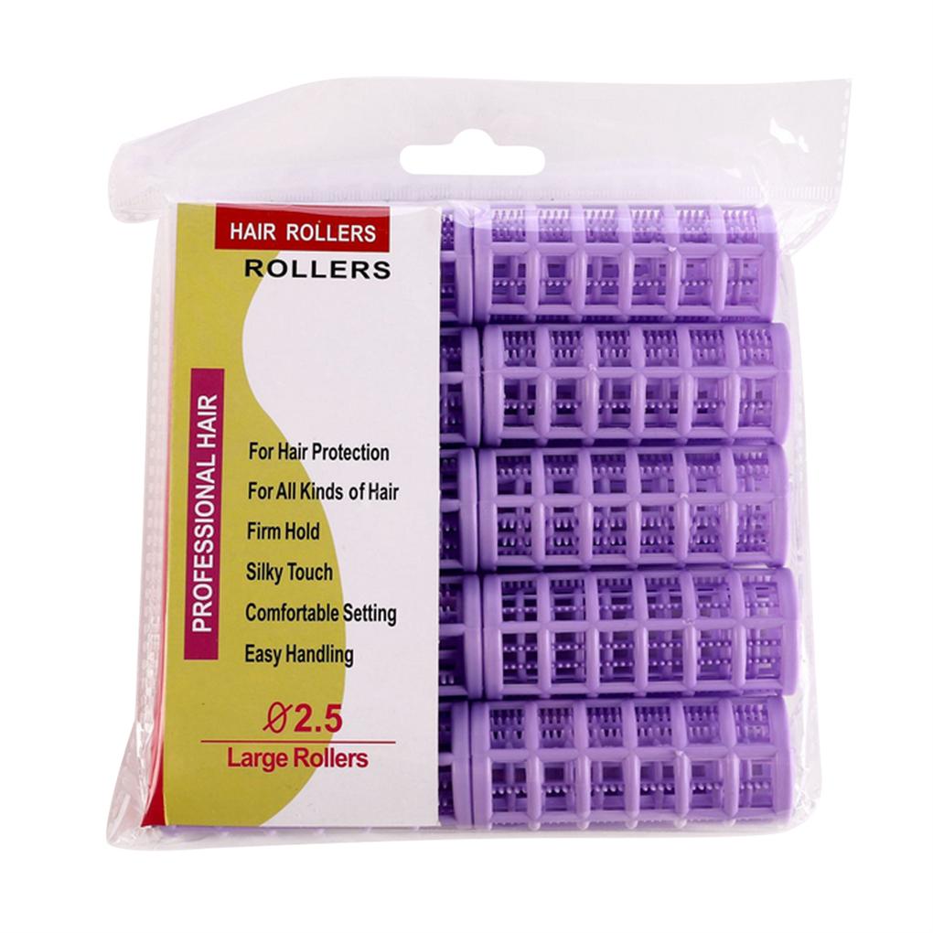 1 Set Hair Curler Bright Color Assorted Colors Hairdressing Hairdress Roller