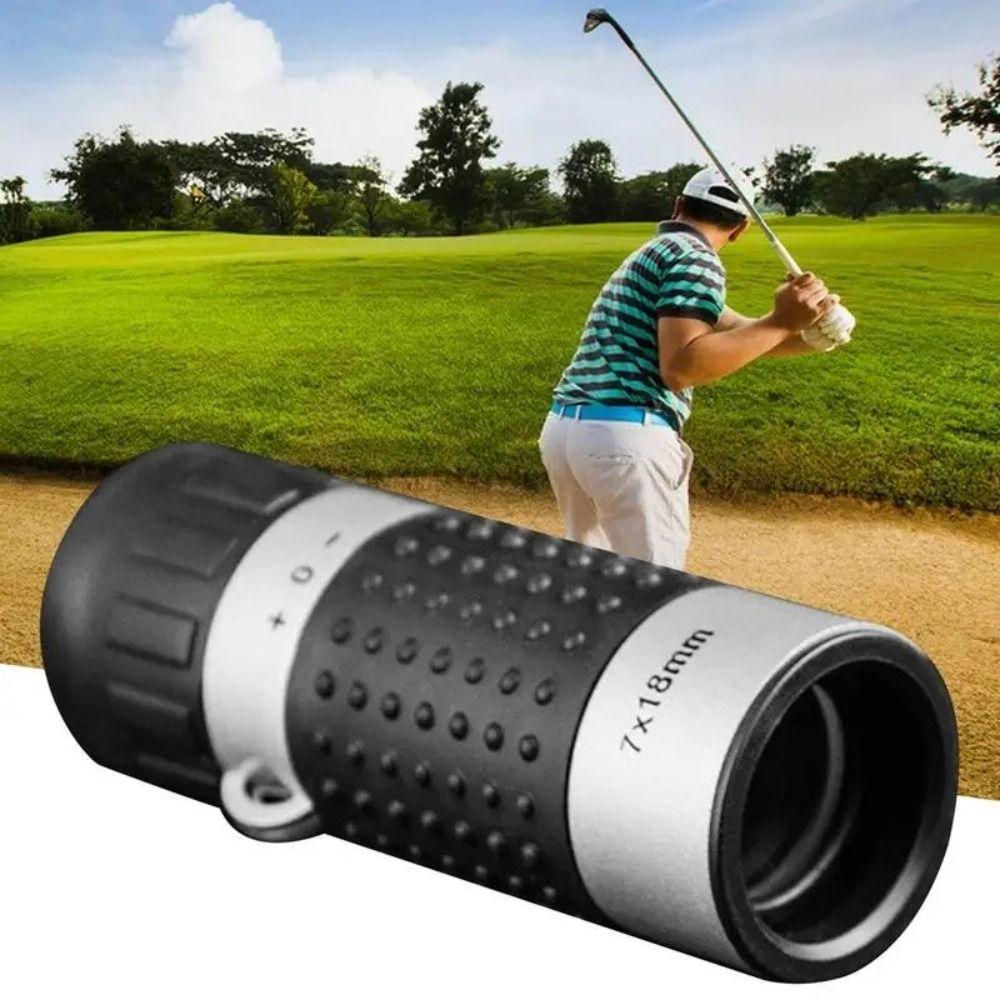 Differentiation Line Hiking Bird Watching Mini Monocular Telescope 7x18 Golf