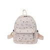 Schoolbag Cartoon Backpack Women's 1011 New Fashion College Student Printed School Bag Versatile Large Capacity Leisure Travel Backpack