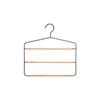 Trouser Hanger - GENERIC - Solid Wood - 3 Trousers - 36x34.5x1.3cm - Unisex